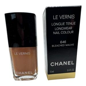 Chanel Le‎ Vernis 646 Bleached Mauve Longwear Nail Colour 13ml